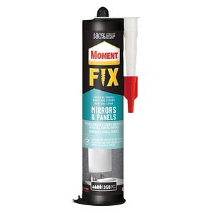 Adeziv pentru sticla MOMENT Fix Mirror & Panels, crem, 380 ml
