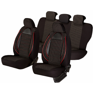 Set huse scaune UMBRELLA Racing 44487, negru