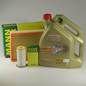 Kit schimb ulei CASTROL 5W30, Volkswagen Tiguan II, 2 TSI, 180-220CP, 2016-prezent