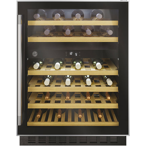 Racitor de vinuri incorporabil HOOVER HWCB 60/N, 46 sticle, H 82 cm, Clasa G, Wi-Fi