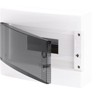 Tablou electric aparent GEWISS GW40045, 12 module, IP40, alb