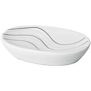 Savoniera BISK Wave 05977, alb