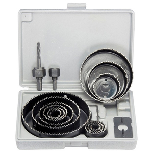 Set carote inelare pentru lemn MTX 704729, 19-127 mm, 16 piese