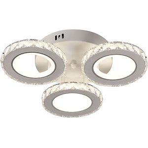 Plafoniera LED ERSTE Myra, 55W, 4235lm, IP20, alb