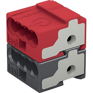 Conector WAGO 243-211, 4 fire, 0.6-0.8 mm2, 50 cleme
