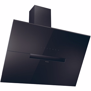 Hota decorativa HAIER HADG9CBS4BWIFI, 1 motor, 624 m3/h, L 90 cm, Wi-Fi, negru
