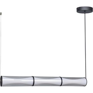 Lustra LED KLAUSEN Ardor SP3 KL140036, 36W, 2000lm, alb-negru
