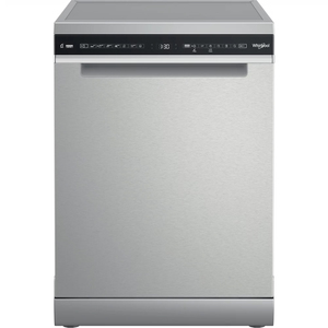 Masina de spalat vase independenta WHIRLPOOL W7F HS51 X, 6th Sense, 15 seturi, 8 programe, 60 cm, Clasa B, inox