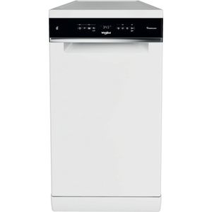 Masina de spalat vase independenta WHIRLPOOL WSFO 3B23 P, 6th Sense, 10 seturi, 7 programe, 45 cm, Clasa E, alb