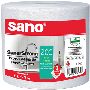 Prosoape de hartie SANO, 2 straturi, 1 rola