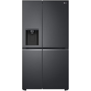 Side by Side LG GSLV71MCTD, No Frost, 635 l, H 179 cm, Clasa D, Dozator apa, negru