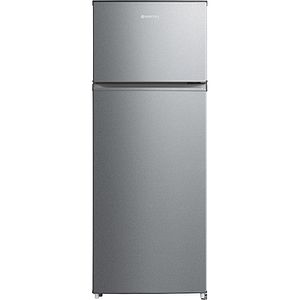 Frigider cu doua usi VORTEX VDD20SSV01M, 204 l, H 143 cm, Clasa E, argintiu