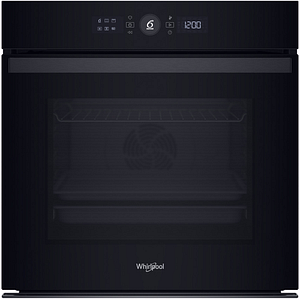 Cuptor incorporabil WHIRLPOOL WOI4S8CM1SBA, Electric, Autocuratare catalitica, 73 l, Clasa A+, 6th Sense, negru